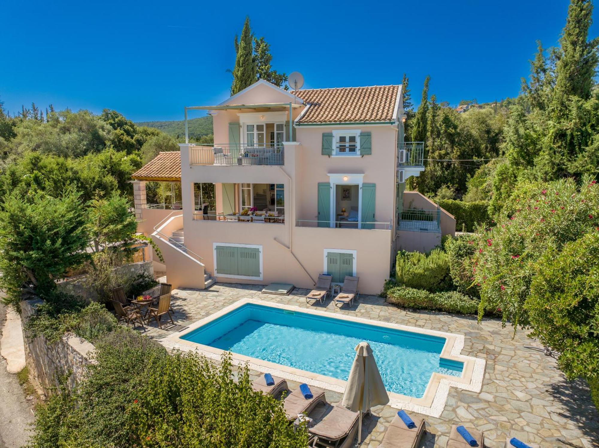 Вилла Garden House, Up To 8Px 1Km From Fiskardo Tselendata Экстерьер фото