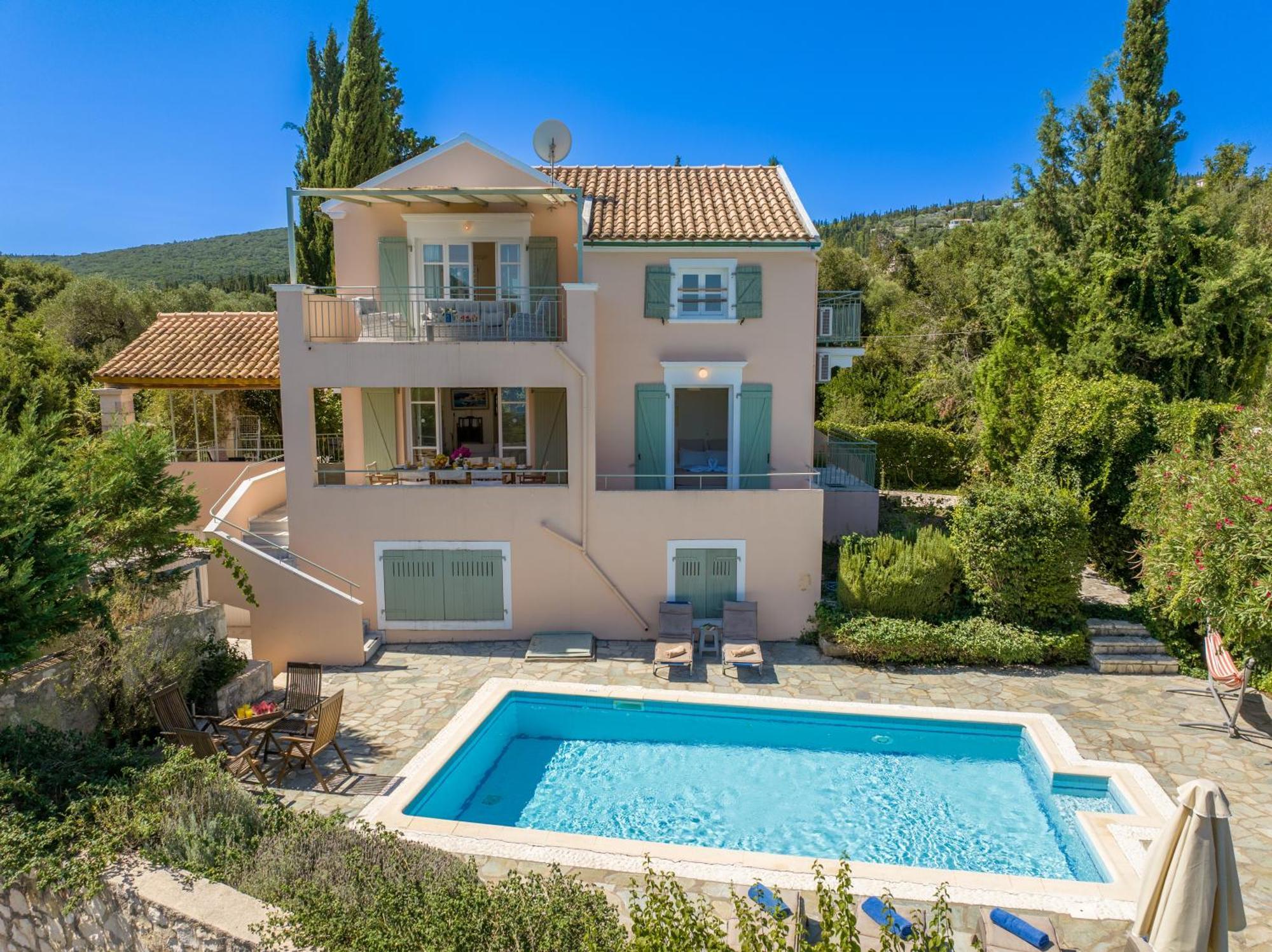 Вилла Garden House, Up To 8Px 1Km From Fiskardo Tselendata Экстерьер фото