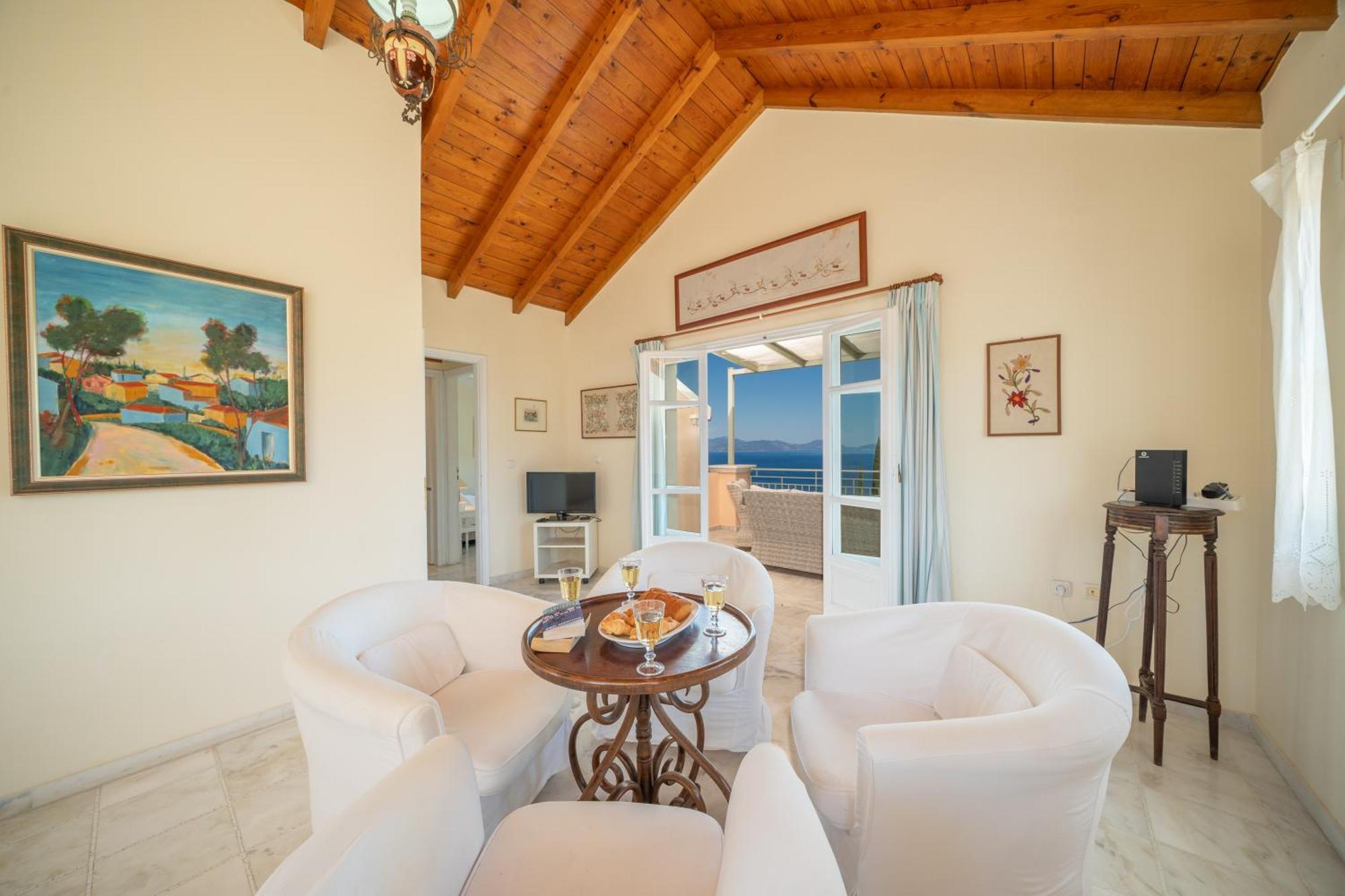 Вилла Garden House, Up To 8Px 1Km From Fiskardo Tselendata Экстерьер фото