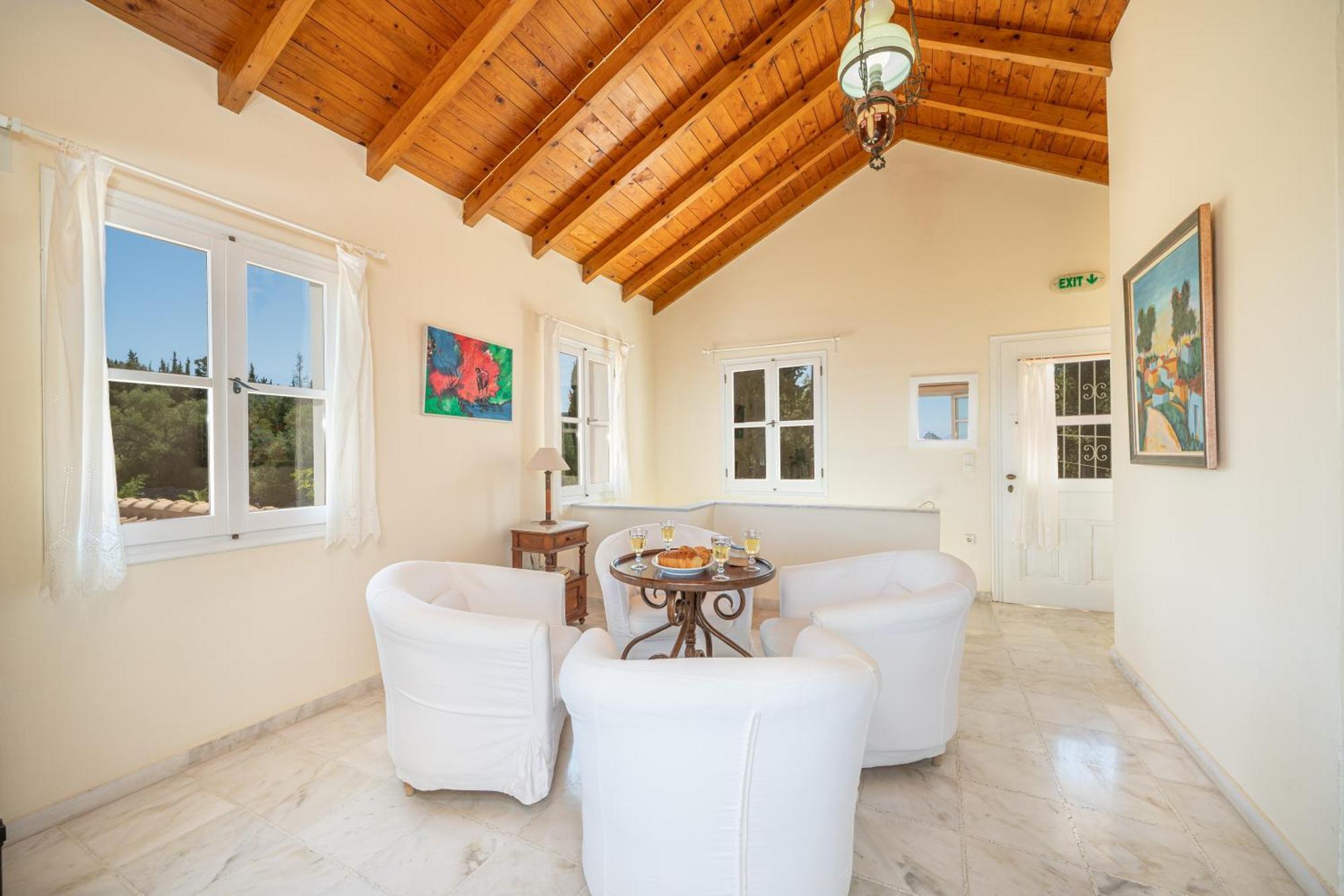 Вилла Garden House, Up To 8Px 1Km From Fiskardo Tselendata Экстерьер фото