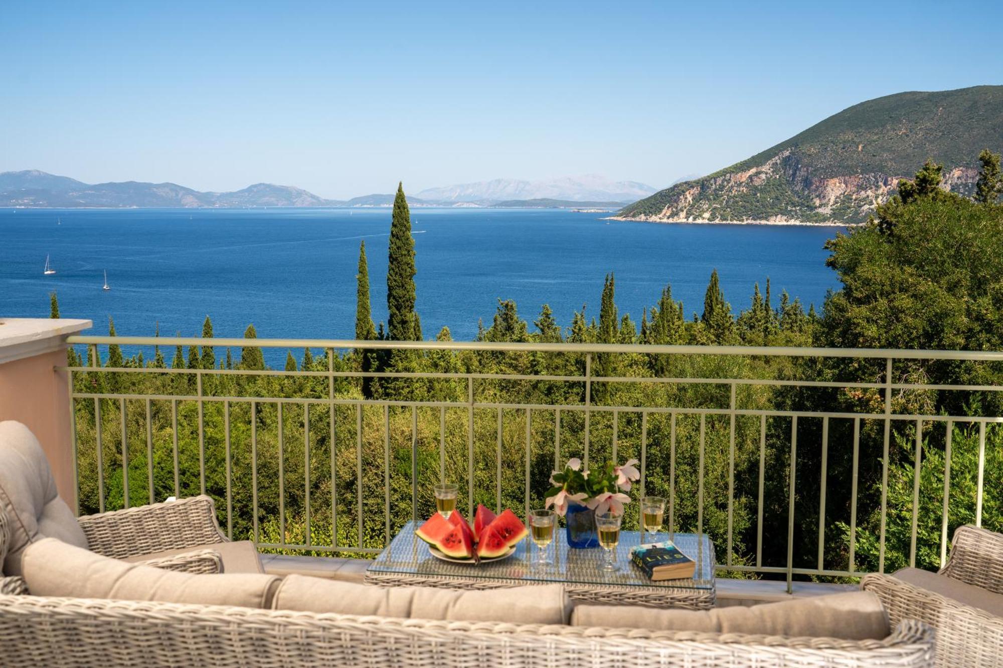 Вилла Garden House, Up To 8Px 1Km From Fiskardo Tselendata Экстерьер фото