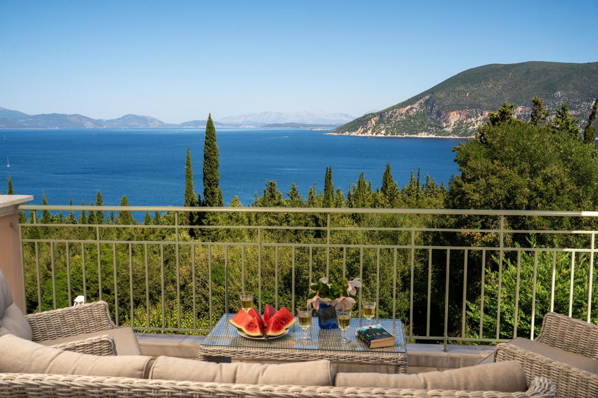 Вилла Garden House, Up To 8Px 1Km From Fiskardo Tselendata Экстерьер фото