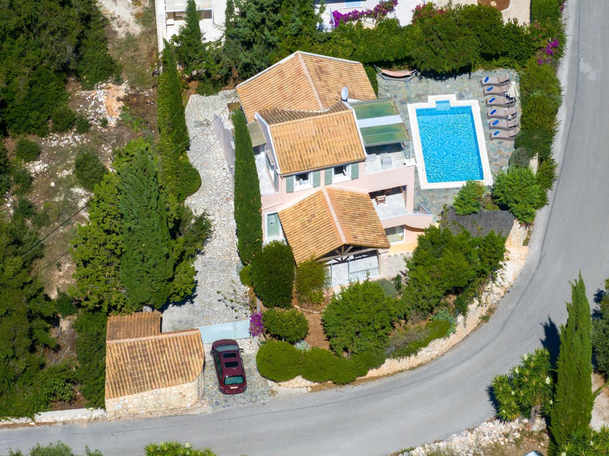 Вилла Garden House, Up To 8Px 1Km From Fiskardo Tselendata Экстерьер фото